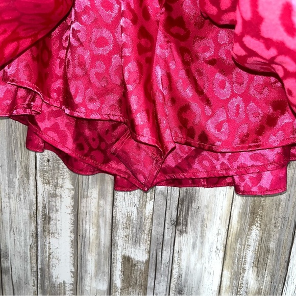 Entro Pink Cheetah High Waisted Skort - Picture 3 of 4